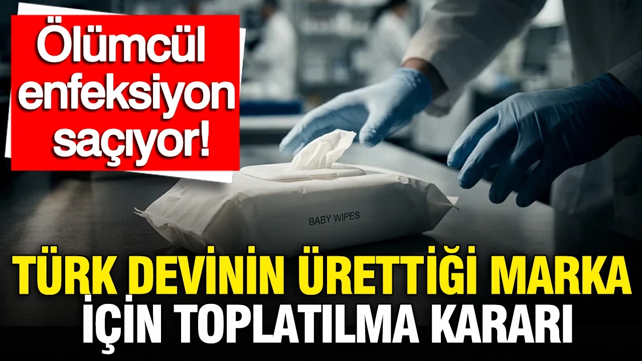ABD’de Türk üretimi bebek mendilleri için acil toplatma kararı