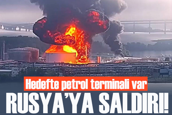 Ukrayna İHA’ları St. Petersburg’u vurdu! Hedefte petrol terminali var