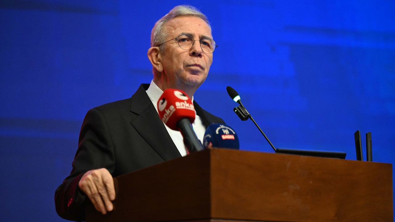 Mansur Yavaş, Çankaya Belediyesi önünde konuştu: Televizyonlarda kurdukları mahkemelerle mahkum ediyorlar