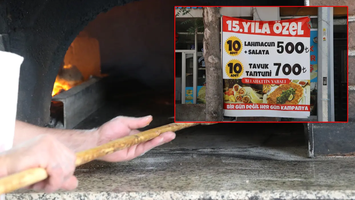 15 yıllık fırına 'ucuz lahmacun' denetimi! İndirim yaptı, başı dertten kurtulmadı