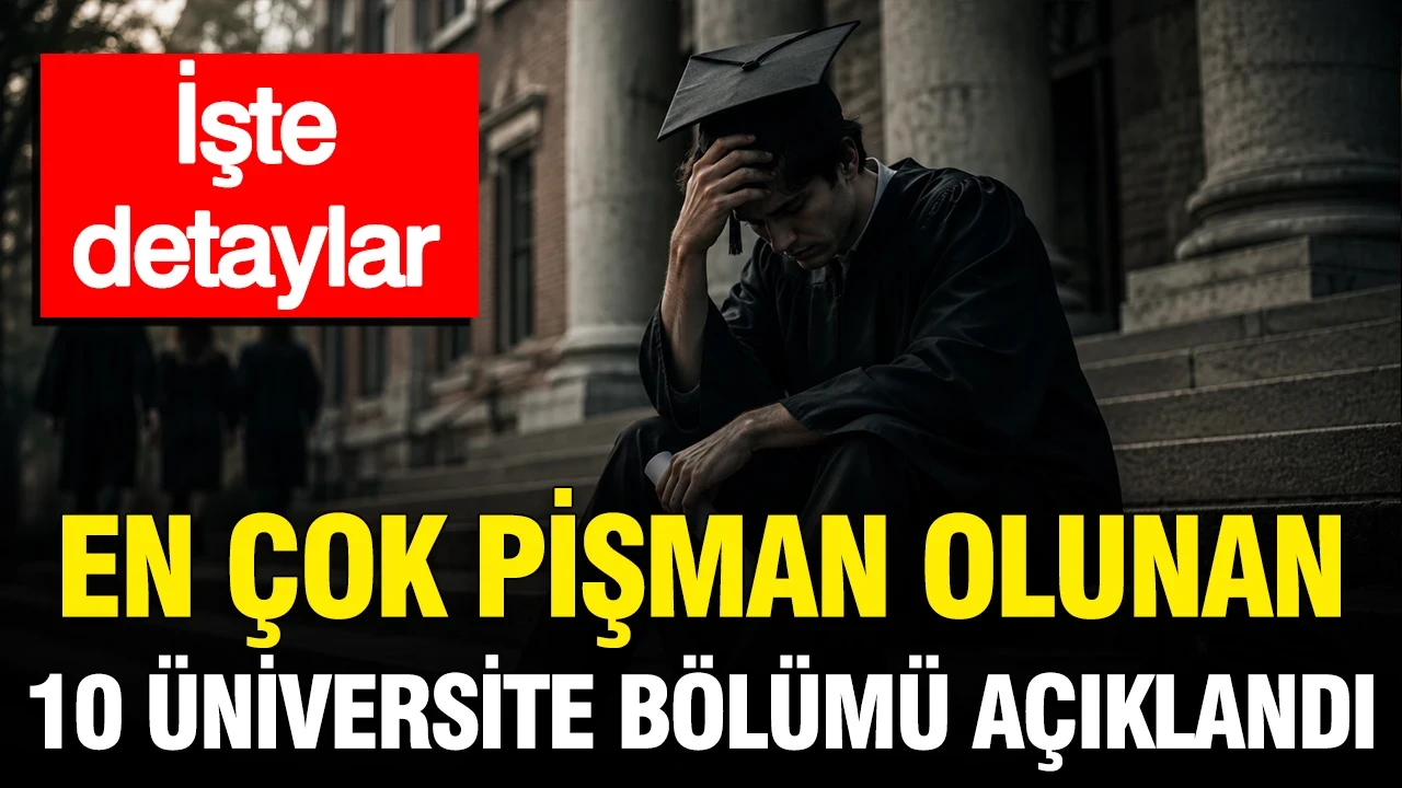 Mezunların en çok pişman olduğu 10 üniversite bölümü açıklandı