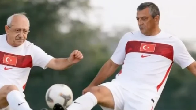 Cumhur Frankfurt'un yapay zeka videosu gülmekten kırdı geçirdi: Muhalefet liderleri yeşil sahada