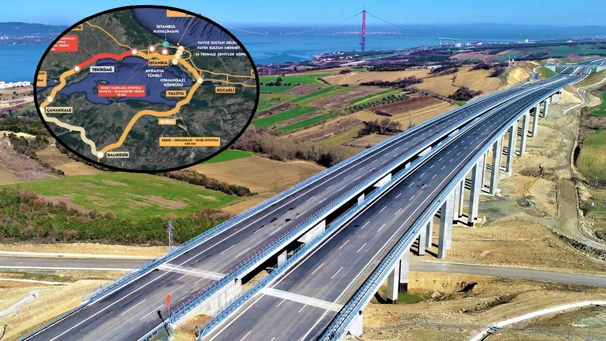 Kesintisiz otoyol bağlantısı sağlayacak! Bölgeden İstanbul'a varış 2 saate düşüyor