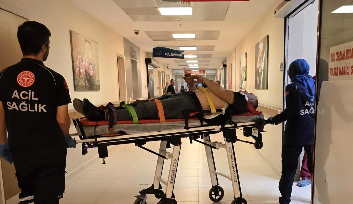 Kontrolden çıkan araç takla attı: 1 yaralı