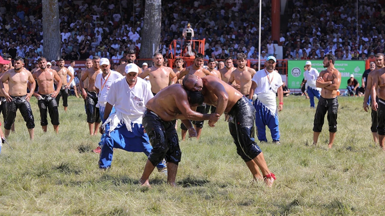 Edirne'de başpehlivan olan servet kazanacak