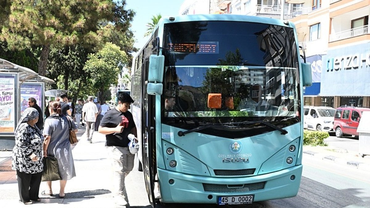 Manisa'da toplu taşıma 5 gün boyunca ücretsiz olacak