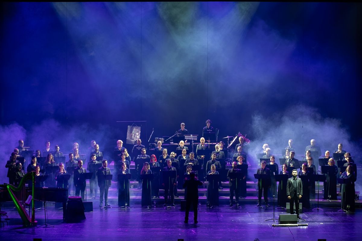 Kuzey ışıkları ve doğanın sesleri "AURORA" konserinde sahneye taşındı