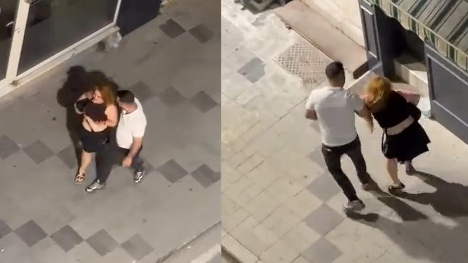 Silivri'de sokak ortasında dehşet! Bir kadının yardım çığlığı: "Beni öldürecek, yardım edin"