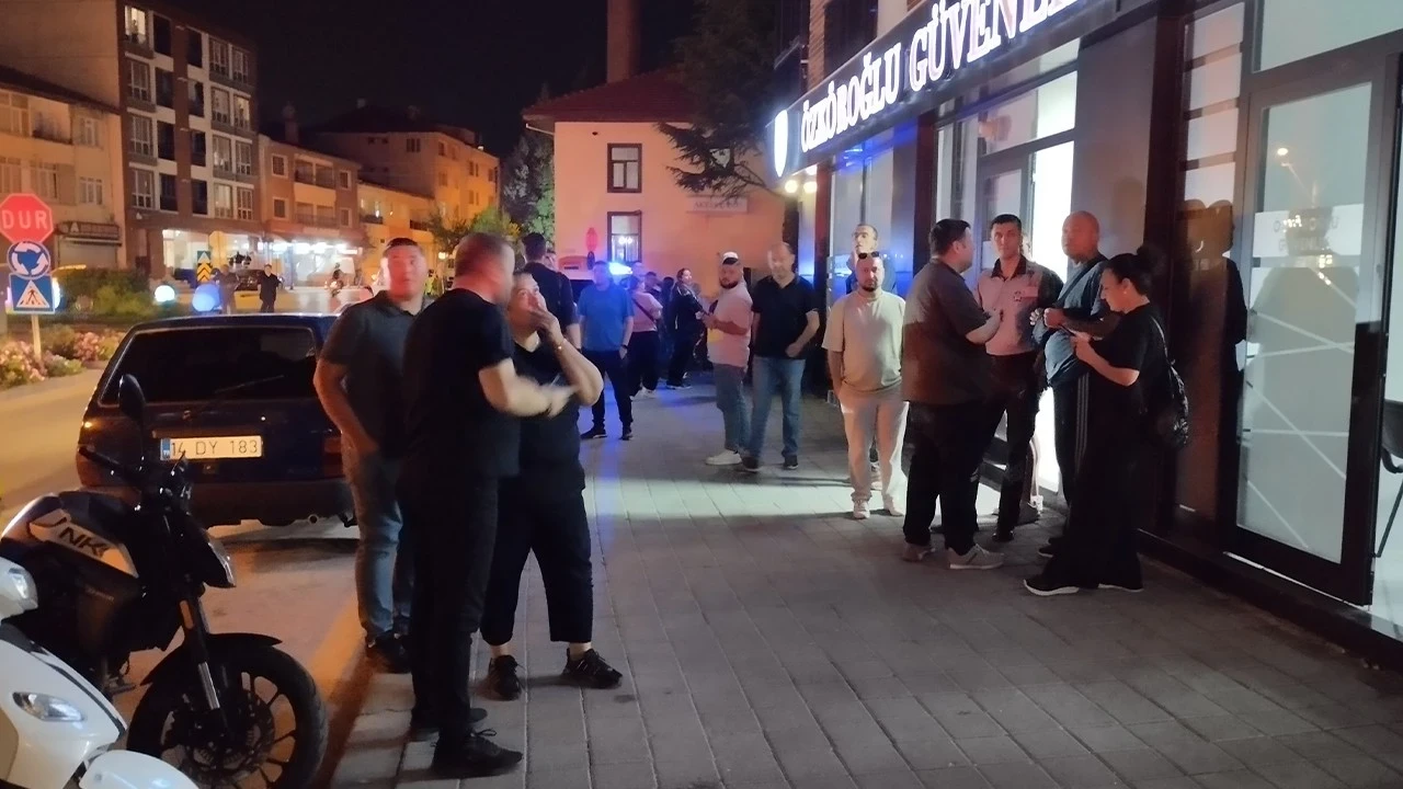 Bolu'da korku dolu dakikalar! Bomba gibi patladı: Bütün bina sokağa döküldü