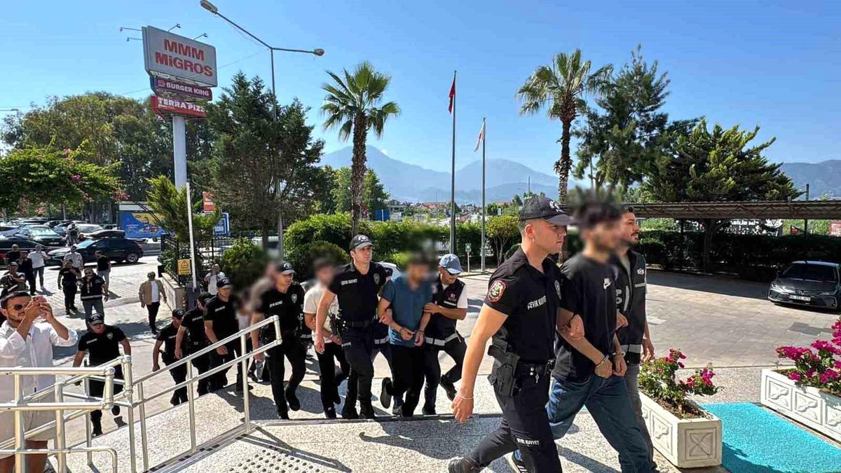 Fethiye'de Daltonlar ve Casperlar soruşturmasında yeni operasyon: 22 gözaltı