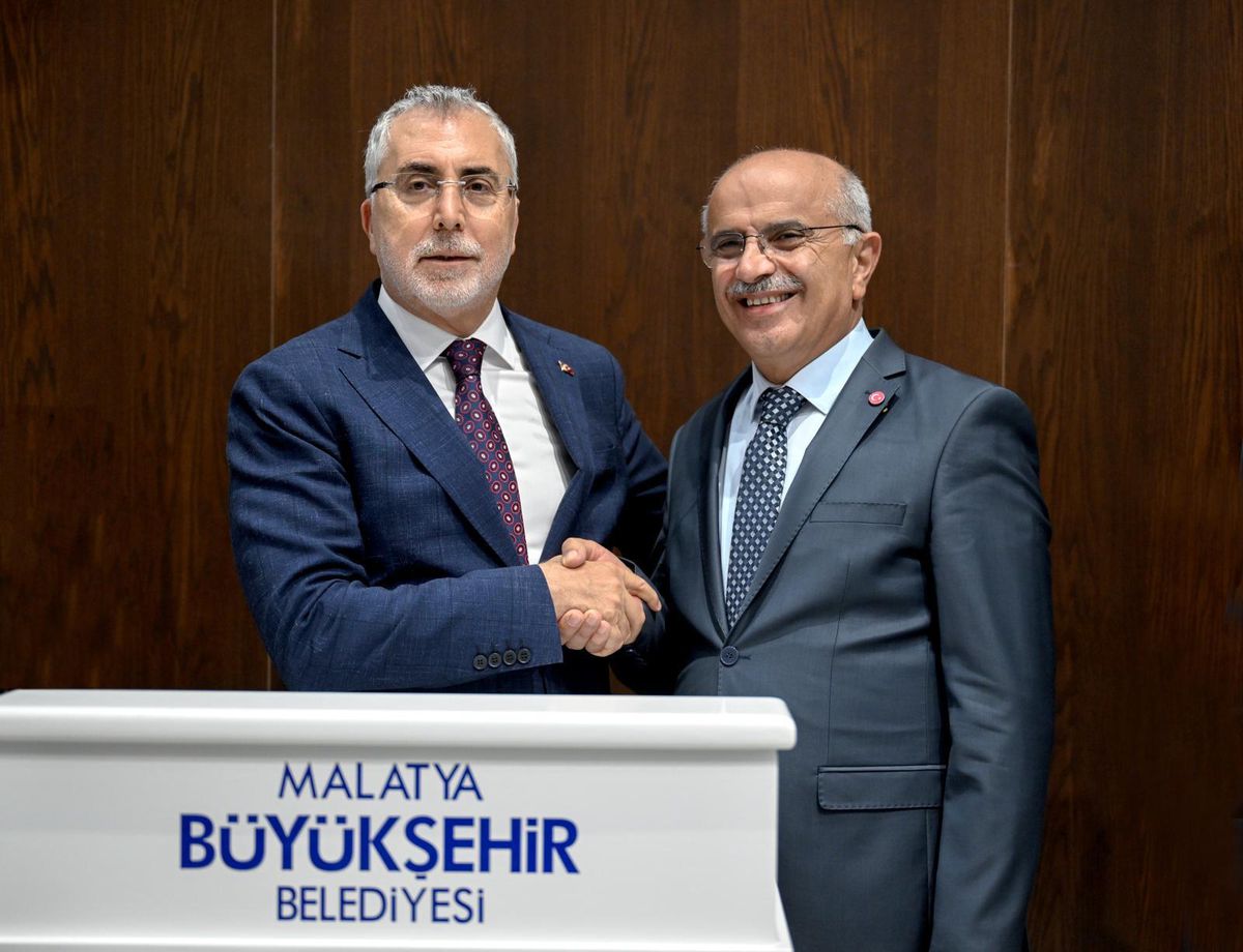 Bakan Işıkhan'dan Malatya Büyükşehir Belediyesi'ne ziyaret