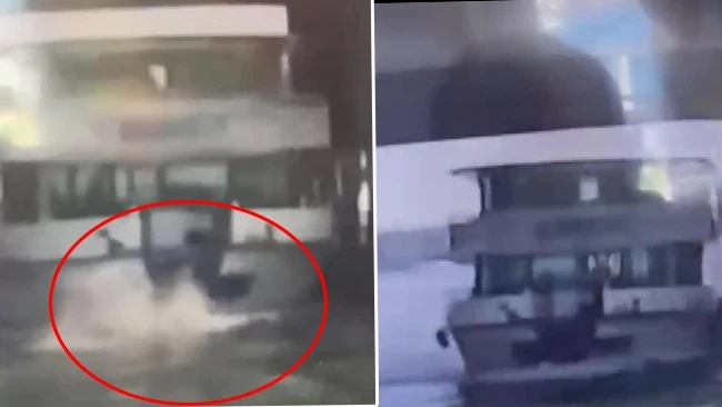 Haliç’te tur teknesi köprüye çarptı: Denize düşen personelin cansız bedeni bulundu! Tekne felaketinin görüntüleri ortaya çıktı