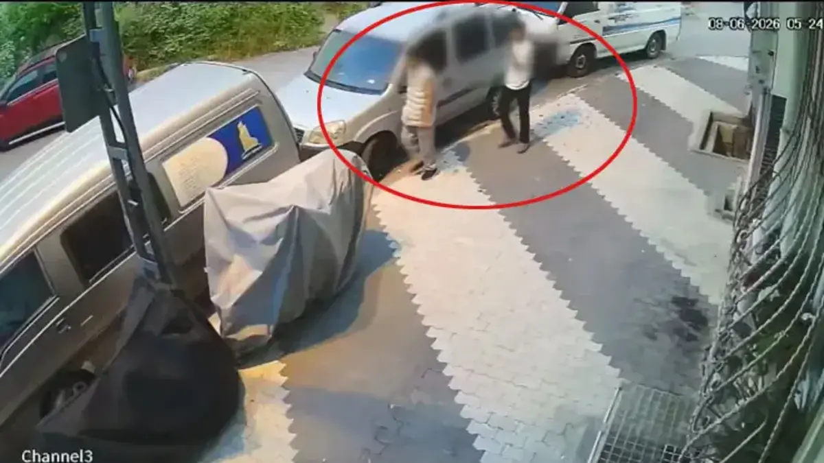 13 yaşındaki çocuk makas yardımıyla minibüs çaldı