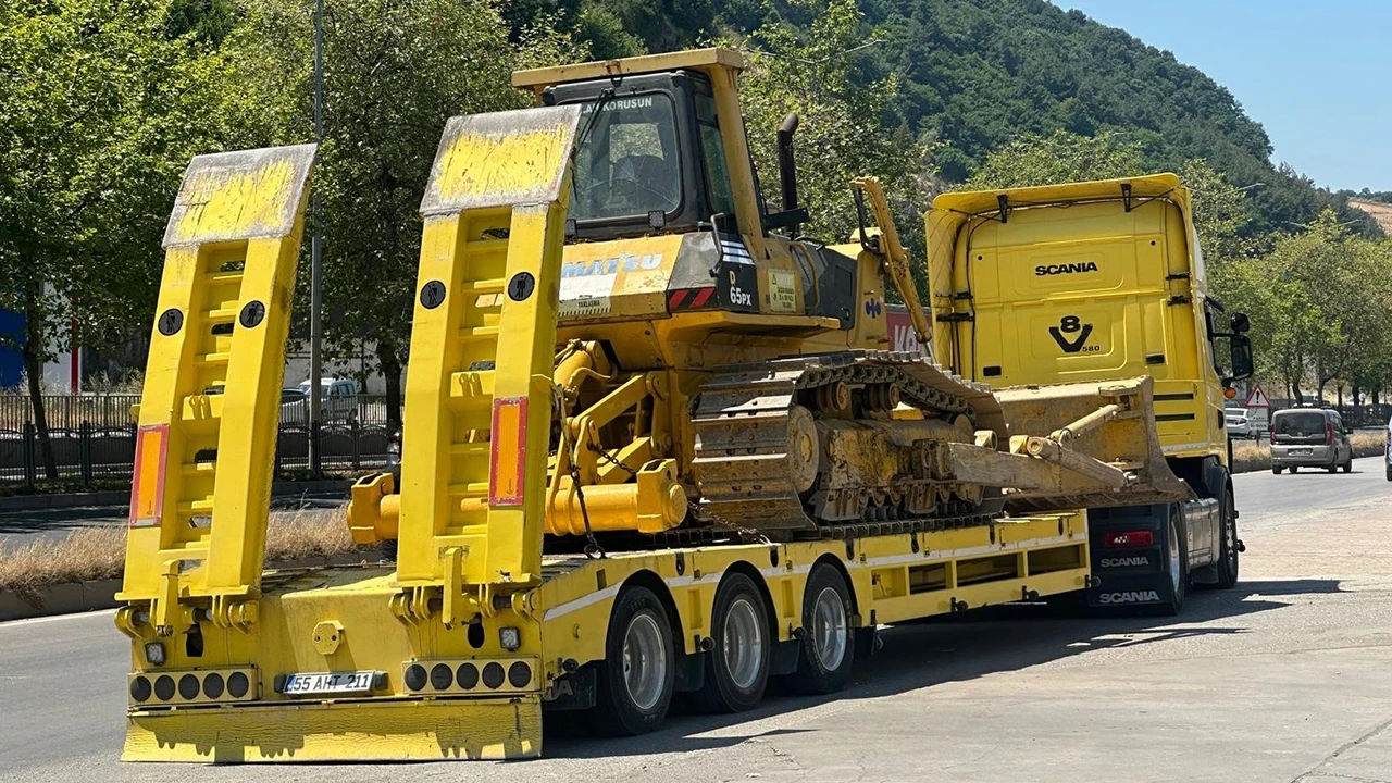 Samsun'da motosiklet ile tır çarpıştı: 1 yaralı