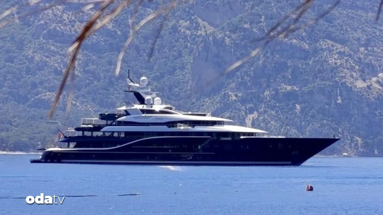 150 milyon dolarlık yat Bodrum'da
