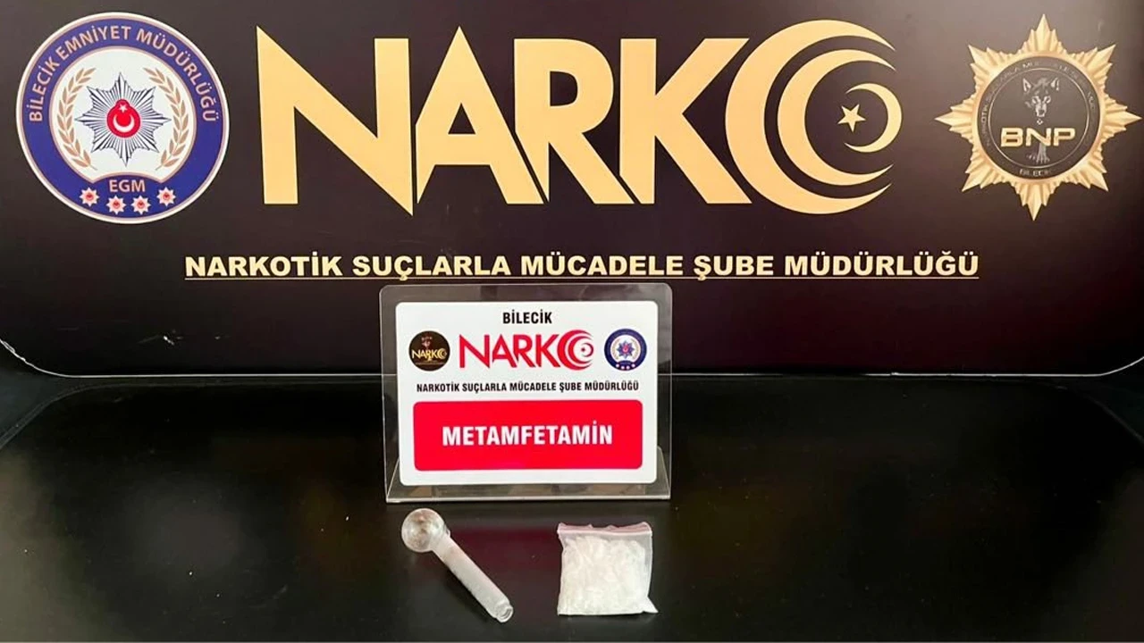 Bilecik'te uyuşturucu operasyonu: 1 şüpheli yakalandı