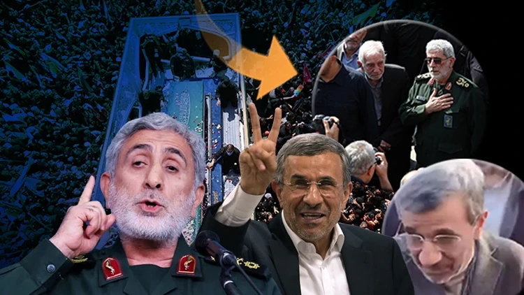Ahmedinejad ve Kaani yeniden ortaya çıktı: Dünyayı şoke eden görüntüler! ABD ve İsrail'e sert mesaj