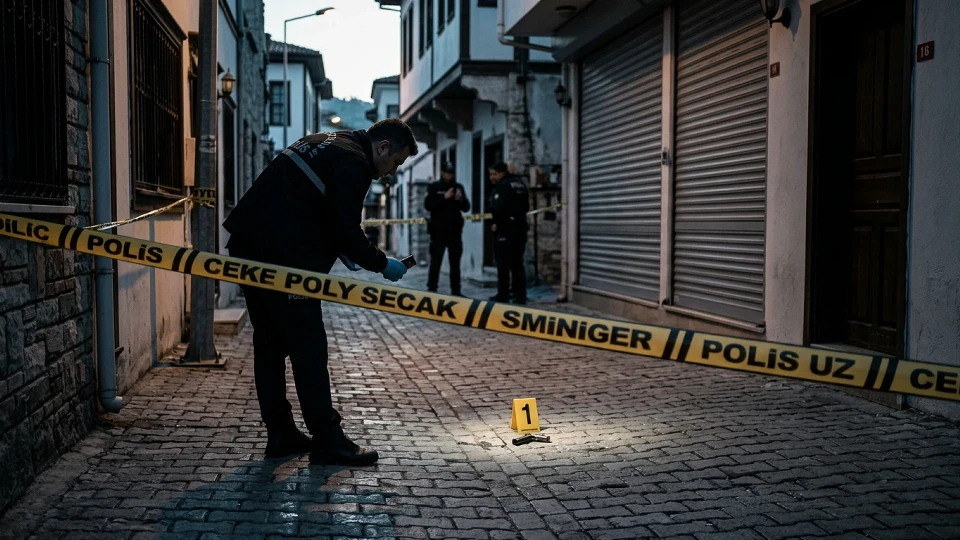 Kaleiçi'nde ortakların kanlı kavgası: 27 yaşındaki genç olay yerinde hayatını kaybetti