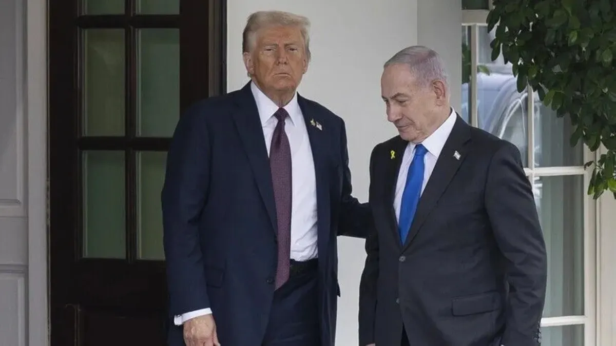Trump'tan Netanyahu'ya sert gönderme: "Patronun kim olduğunu biliyor"