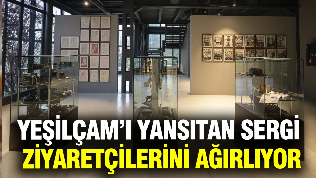 Yeşilçam’ı yansıtan 'Perdeden Önce' sergi ziyaretçilerini ağırlıyor