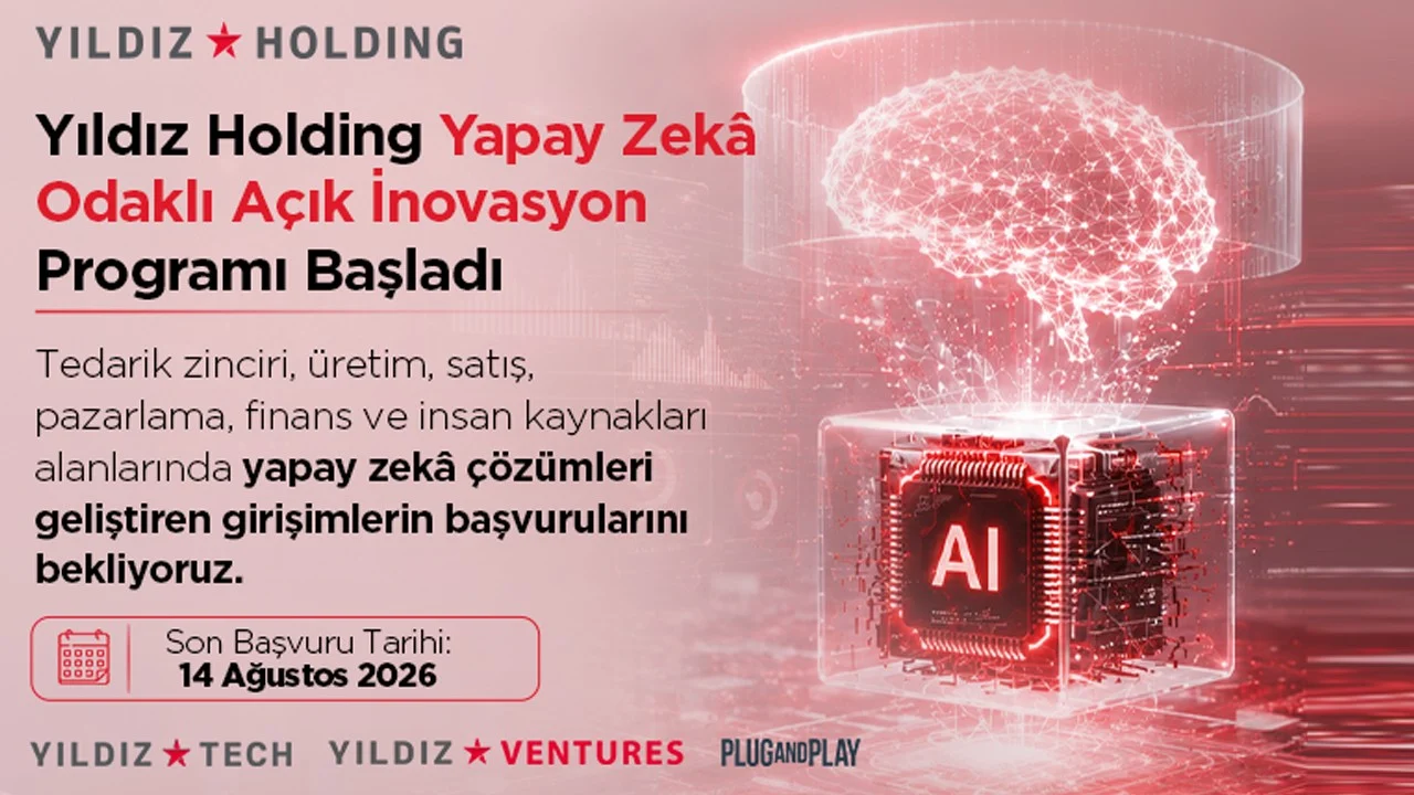 Yıldız Holding yapay zekâ için düğmeye bastı! Startuplar sahaya davet edildi