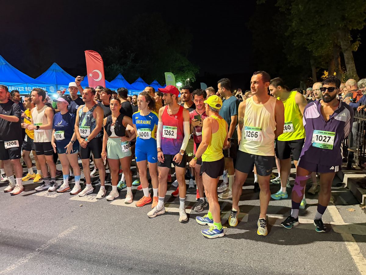 Sarıyer'de Türkiye'nin ilk gece maratonu düzenlendi