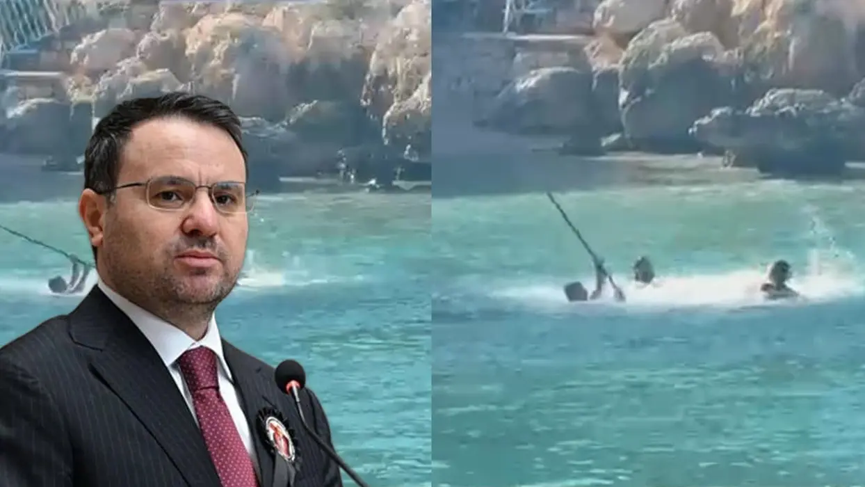 Mersin'de denizin ortasında vandalizm! Bakan Gürlek: 3 kişi tutuklandı