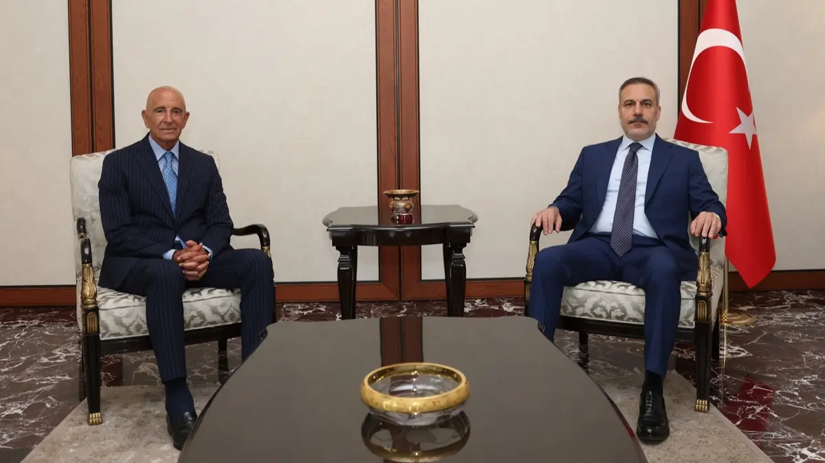 Bakan Fidan, Barrack'ı kabul etti
