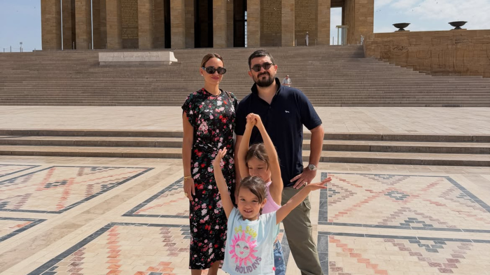 Seda Bakan, ailesiyle Anıtkabir'de