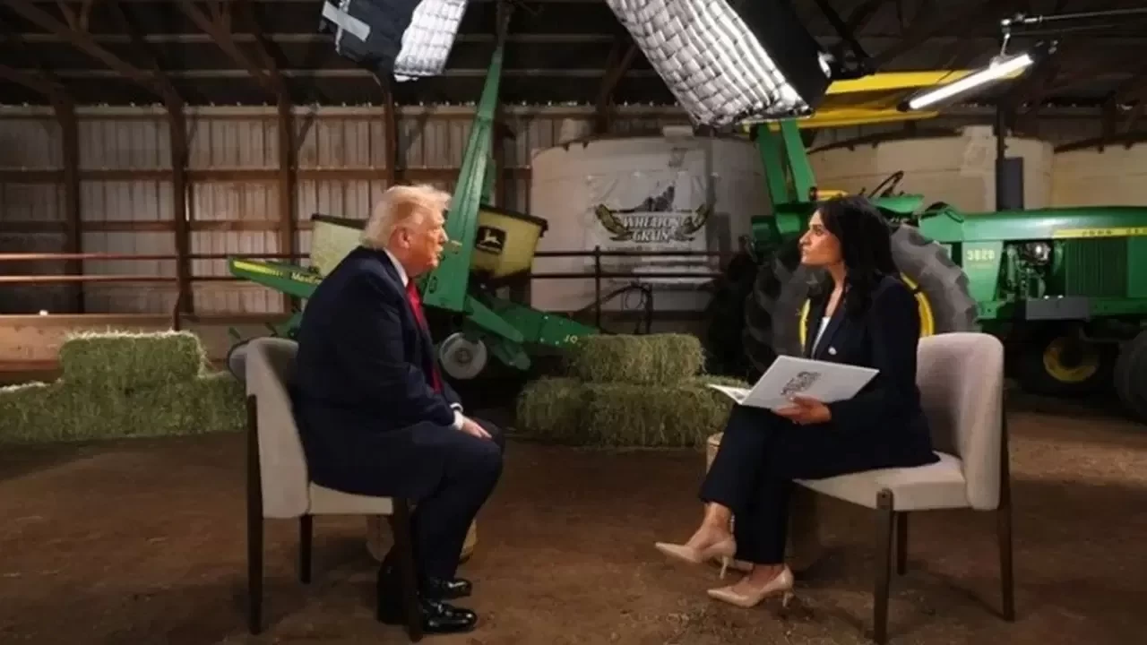 Trump canlı yayını terk etti! Sunucuya ağır sözler: ‘Ya sahtekarsınız ya aptal!’