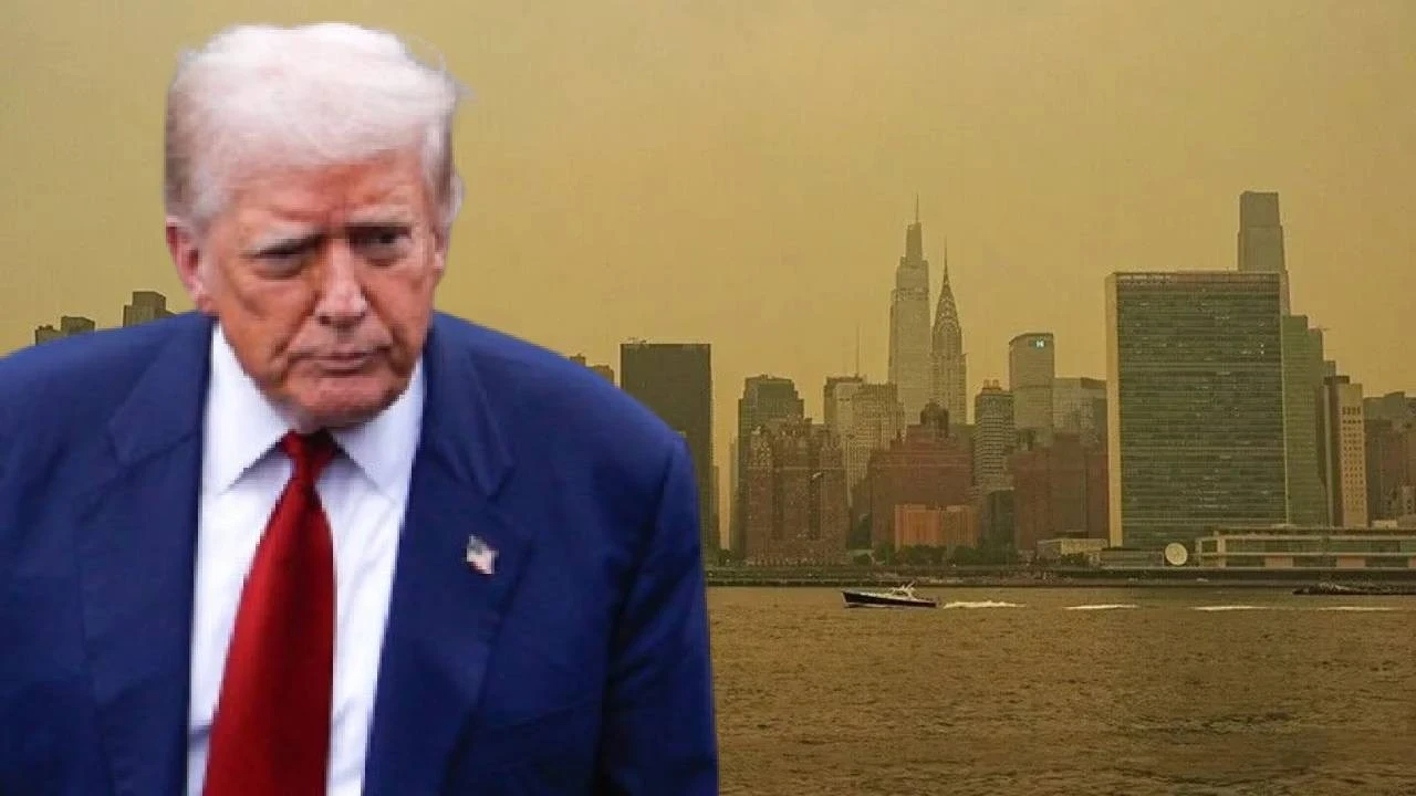Kanada'da çıkan ve ABD'ye ulaşan orman yangınlarının dumanı Trump'ı kızdırdı! Gümrük vergisi tehdidi...