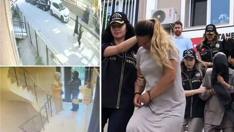 İstanbul'da güpegündüz ev soyan 3 kadın hırsız yakalandı: Suç kayıtları polisi bile şaşırttı