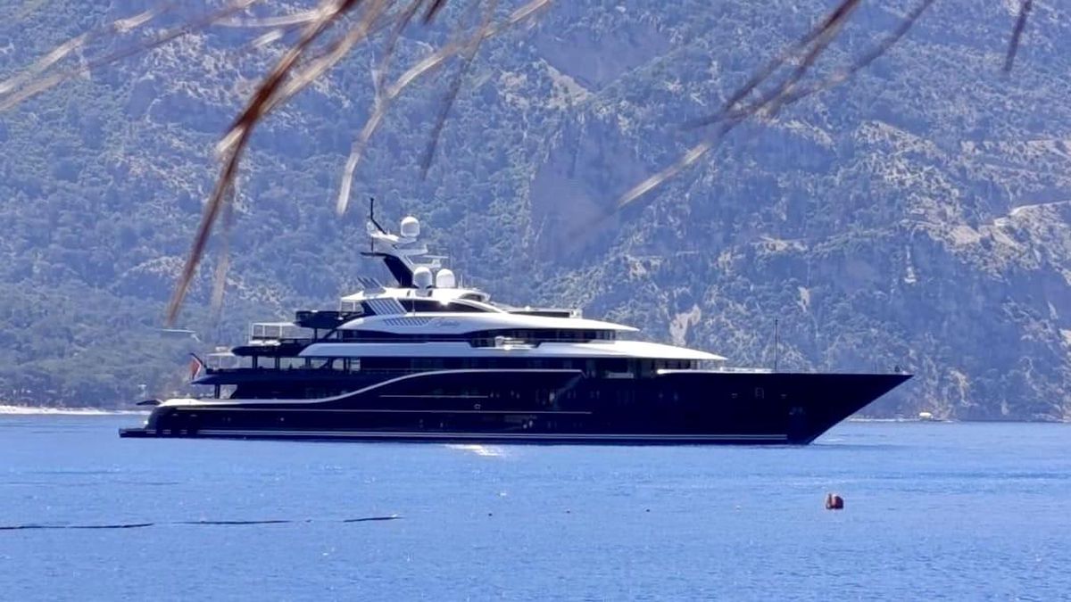 150 milyon dolarlık yüzen saray Bodrum'da