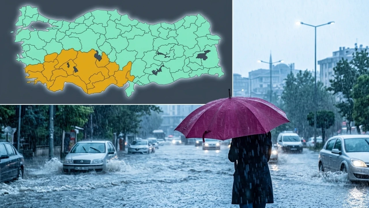 Meteoroloji'den 15 ile sel alarmı! Sıcaklıklar düşüyor, kuvvetli yağış geliyor