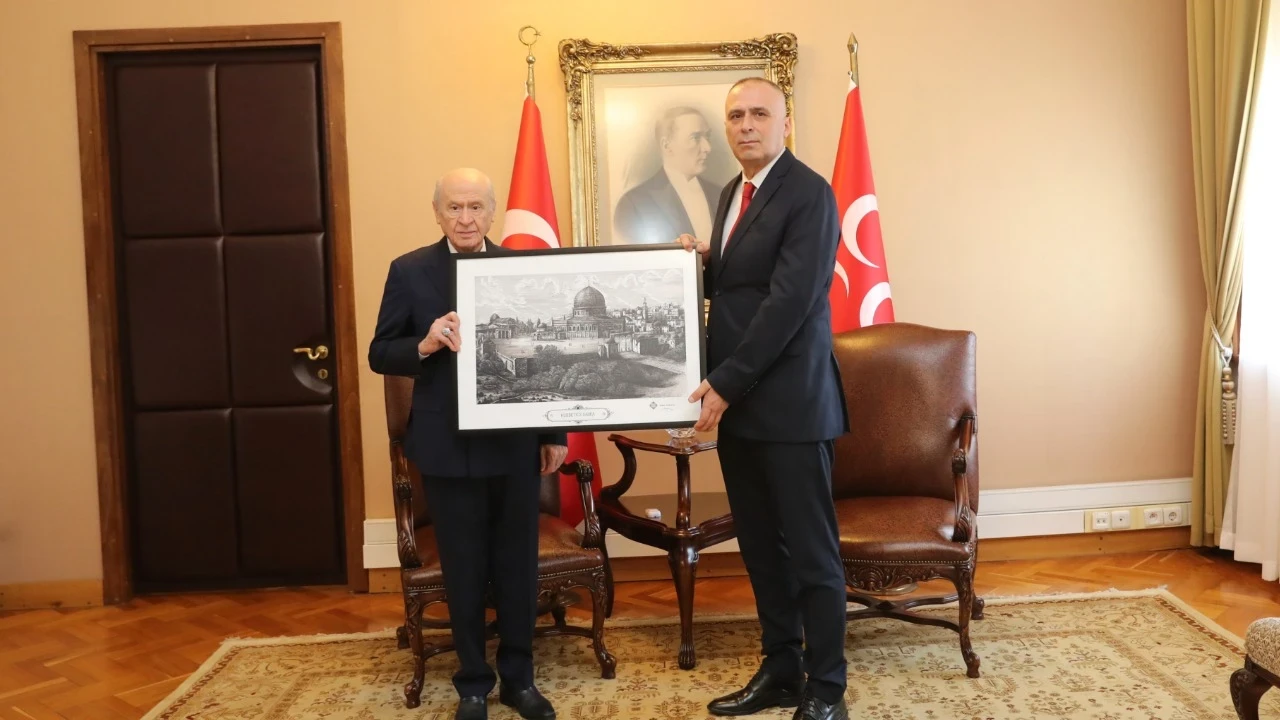 Özel Harekat Başkanı, Devlet Bahçeli'yi ziyaret etti