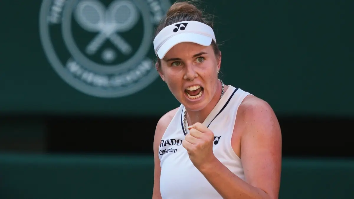 Wimbledon'da tek kadınlarda şampiyon Linda Noskova!