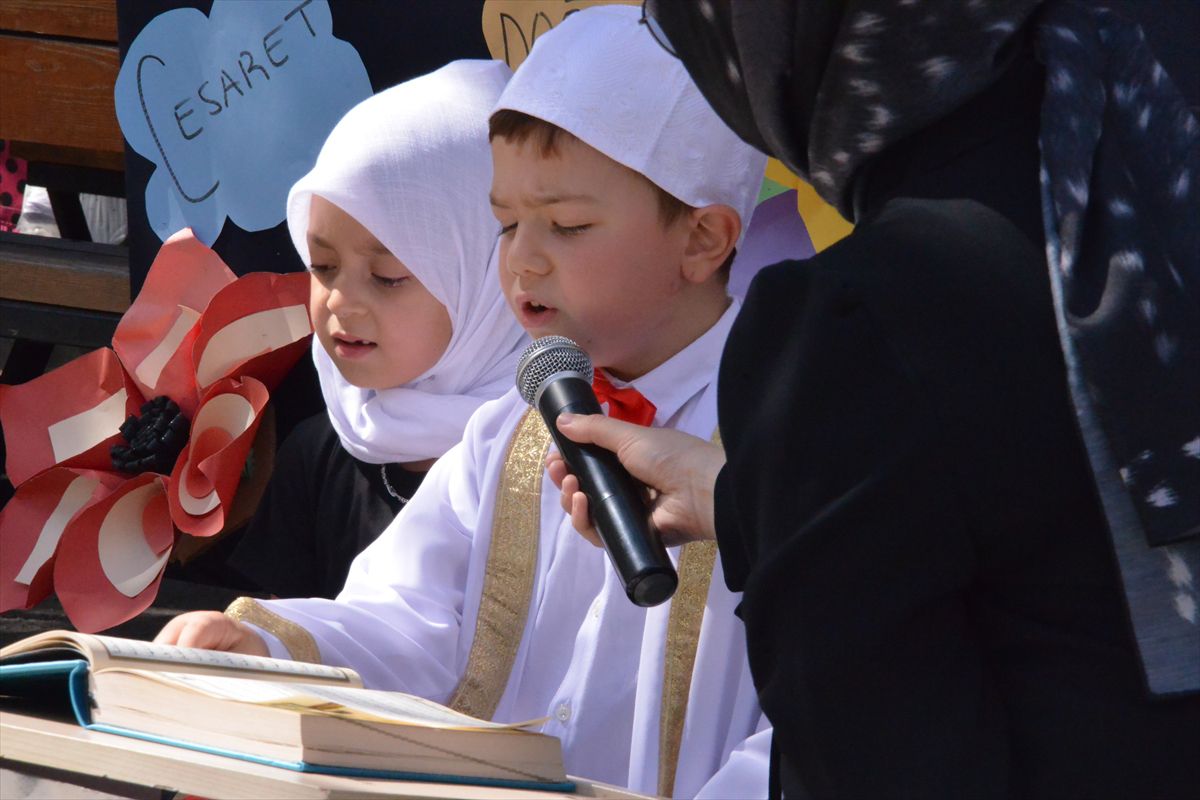 Kütahya'da Kur'an kursu öğrencileri için şenlik düzenlendi