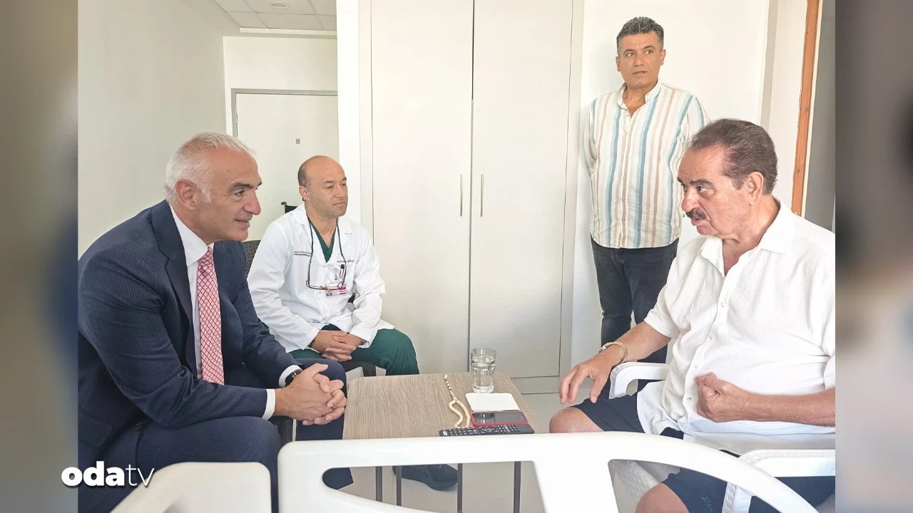 İbrahim Tatlıses’e hastanede sürpriz konuk