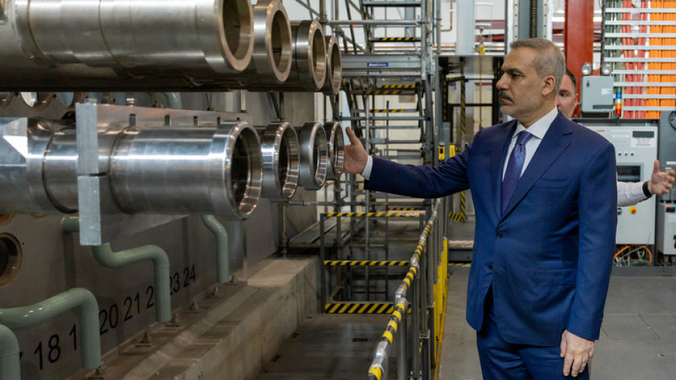 Bakan Fidan, Darlington Nükleer Tesisi'ni ziyaret etti