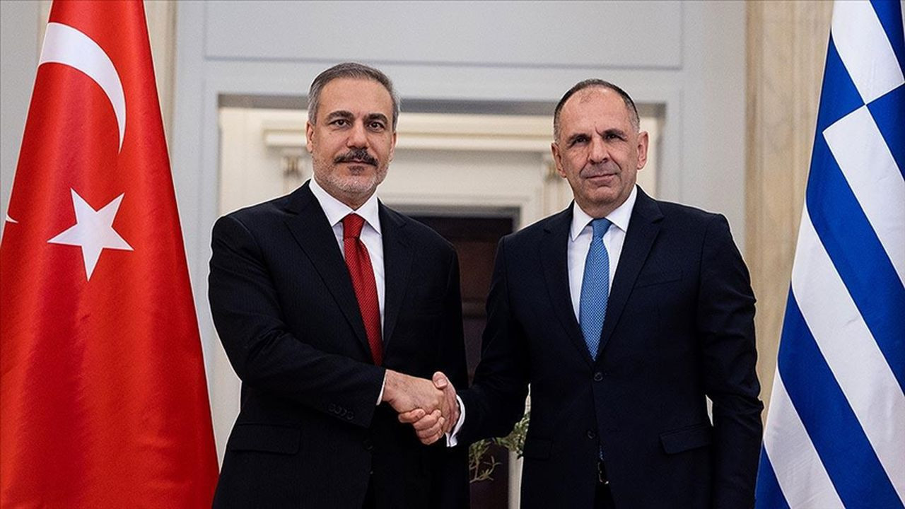 Bakan Fidan, Yunanistan Dışişleri Bakanı Gerapetritis ile görüştü