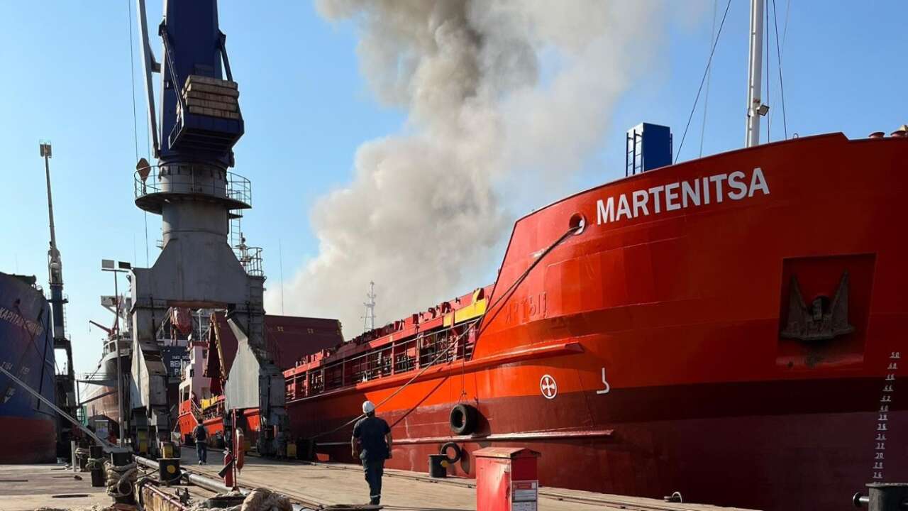 Yalova’da tersanedeki gemide korkutan patlama, ekipler müdahale etti