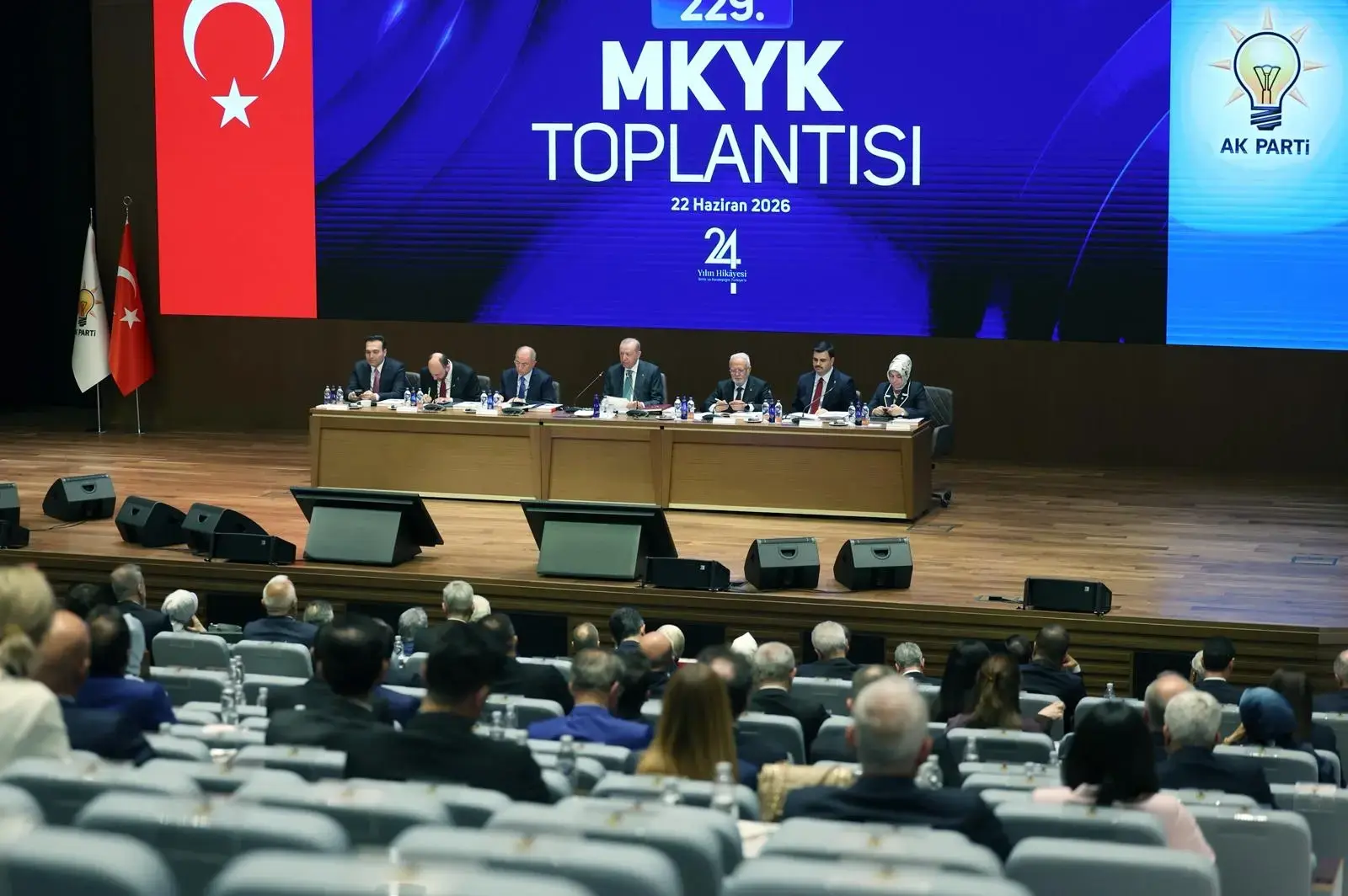 Son dakika... Cumhurbaşkanı Erdoğan, MKYK toplantısına başkanlık etti