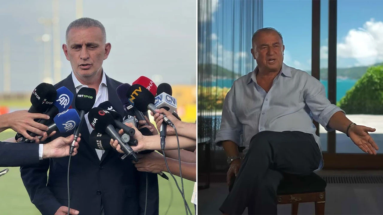 Gerilim tırmanıyor! Hacıosmanoğlu'ndan Fatih Terim'in el hareketine olay cevap: "Sırtındaki bağajın ağırlığının altında ezilenler..."