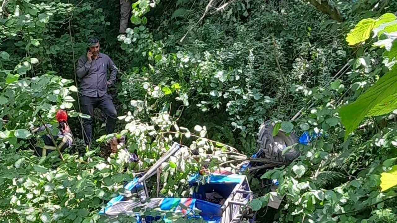 Ordu'da tarım aracı devrildi: 1 kişi hayatını kaybetti