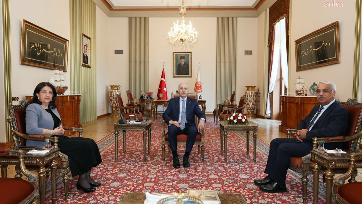 TBMM Başkanı, DEM heyeti ile görüştü