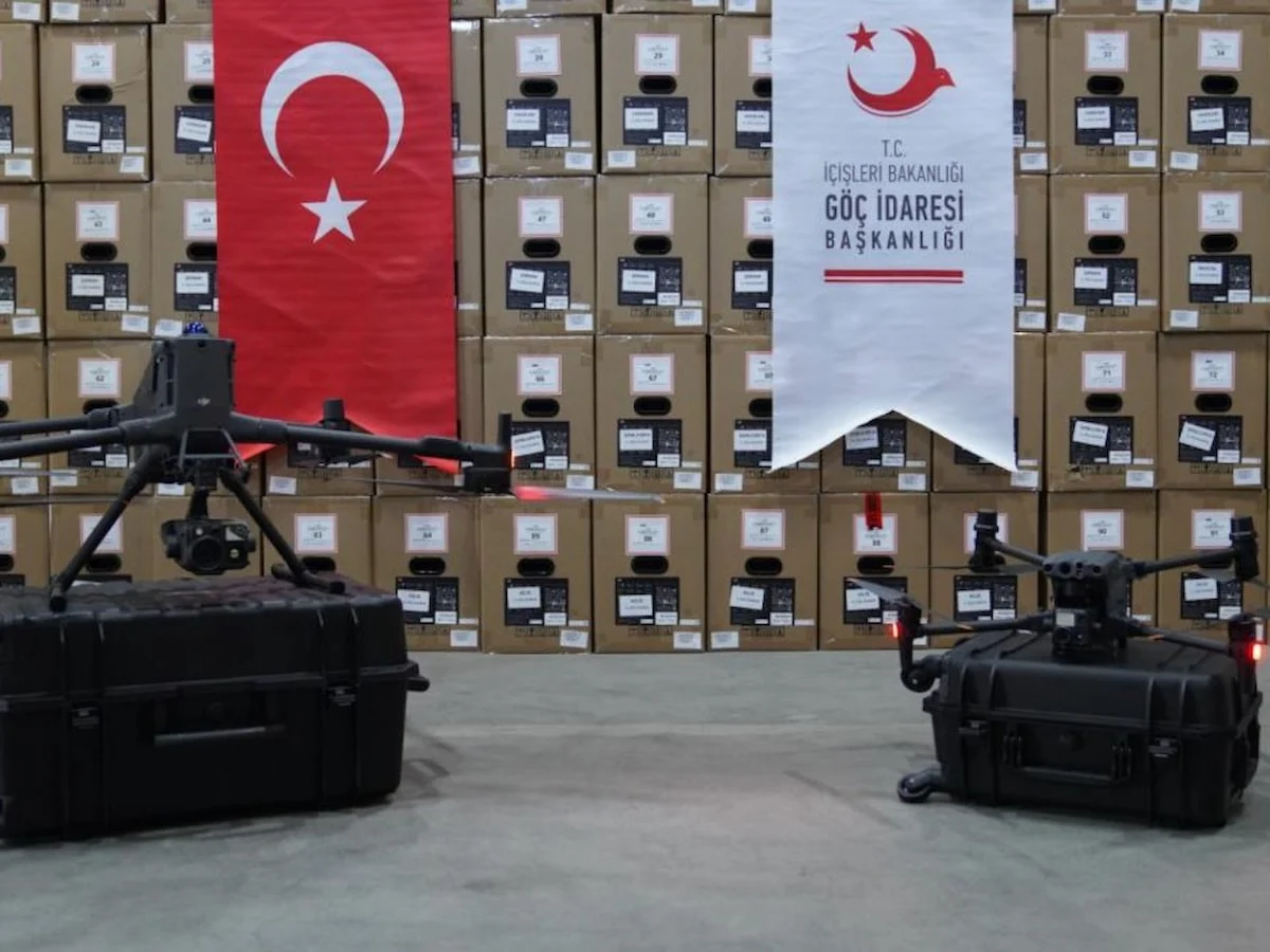 Sınır güvenliği için 391 drone envantere alındı