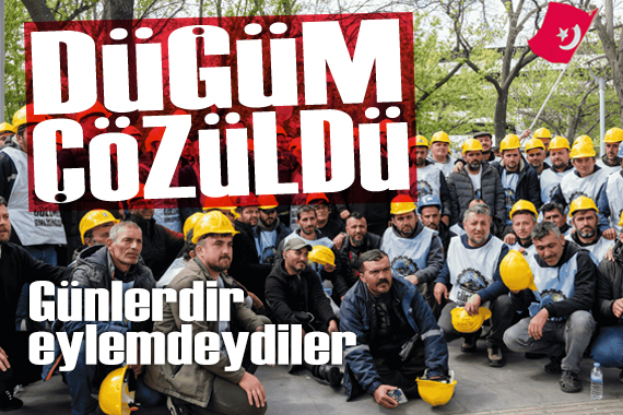 Anlaşma sağlandı: Doruk Madencilik işçilerinin eylemi sona erdi
