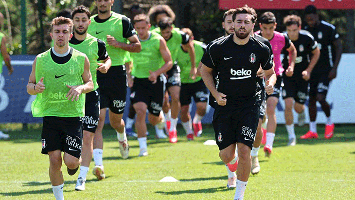 Beşiktaş, Midtjylland maçının hazırlıklarına devam etti