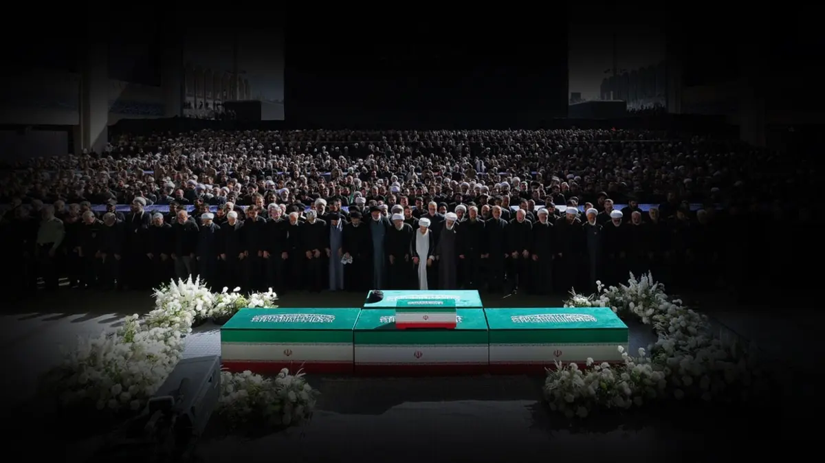 İran'ın acı günü: Hamaney son yolculuğuna uğurlandı