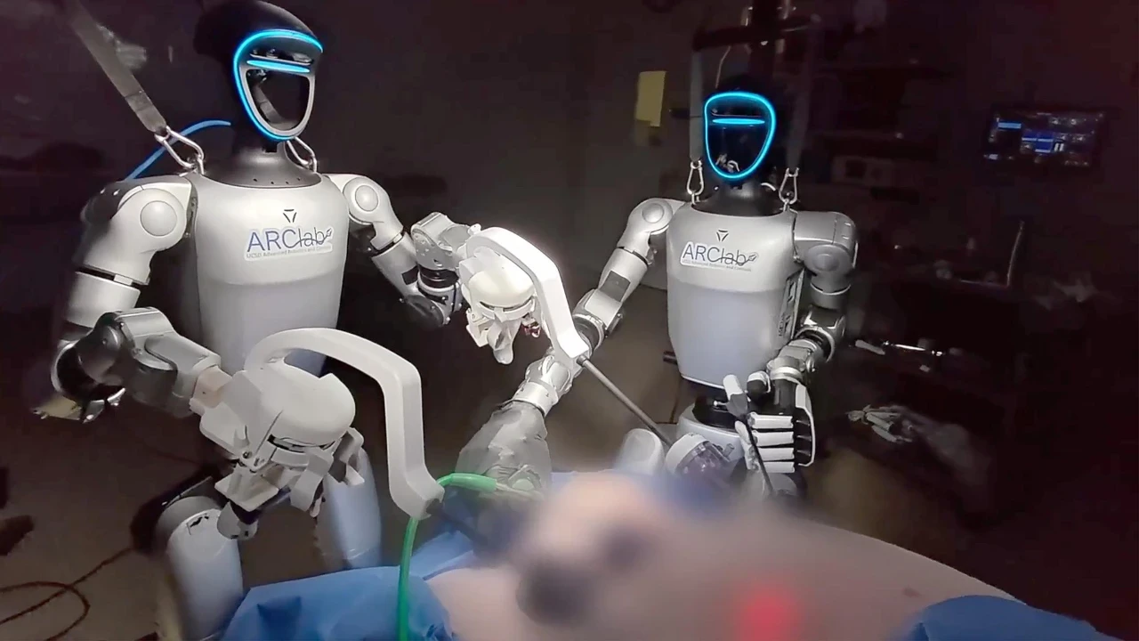Tıp tarihinde büyük başarı: Robotlar ameliyat yaptı